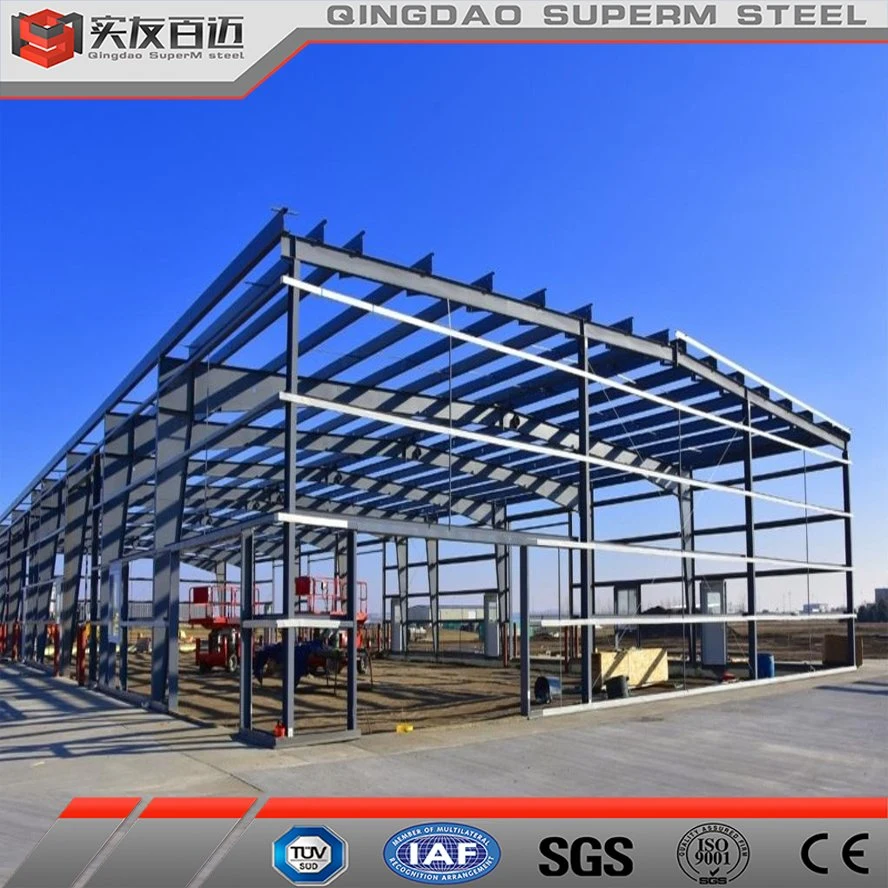 High Qualityprefab House Easy Installation Steel Building Companies Industrial Steel Storage Warehouse Sheds Rain Proof Production Workshop Building