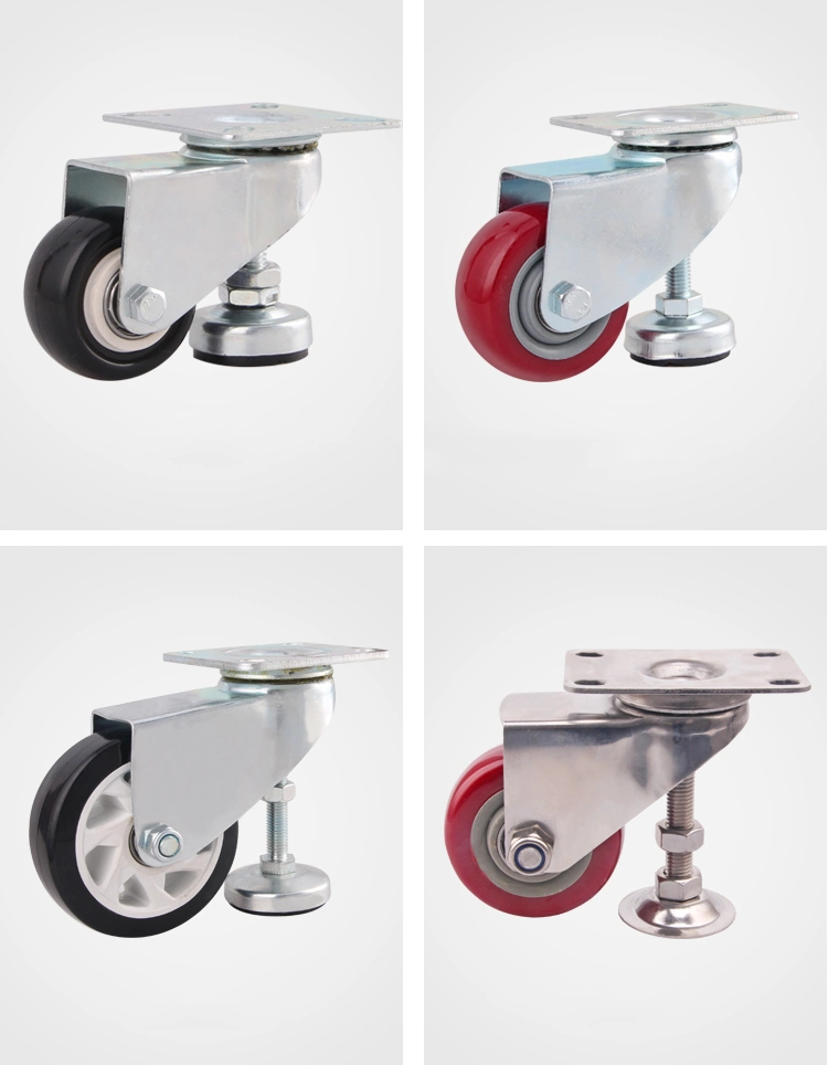 2inch Level Adjust Height Adjustable Scaffold Caster Wheel