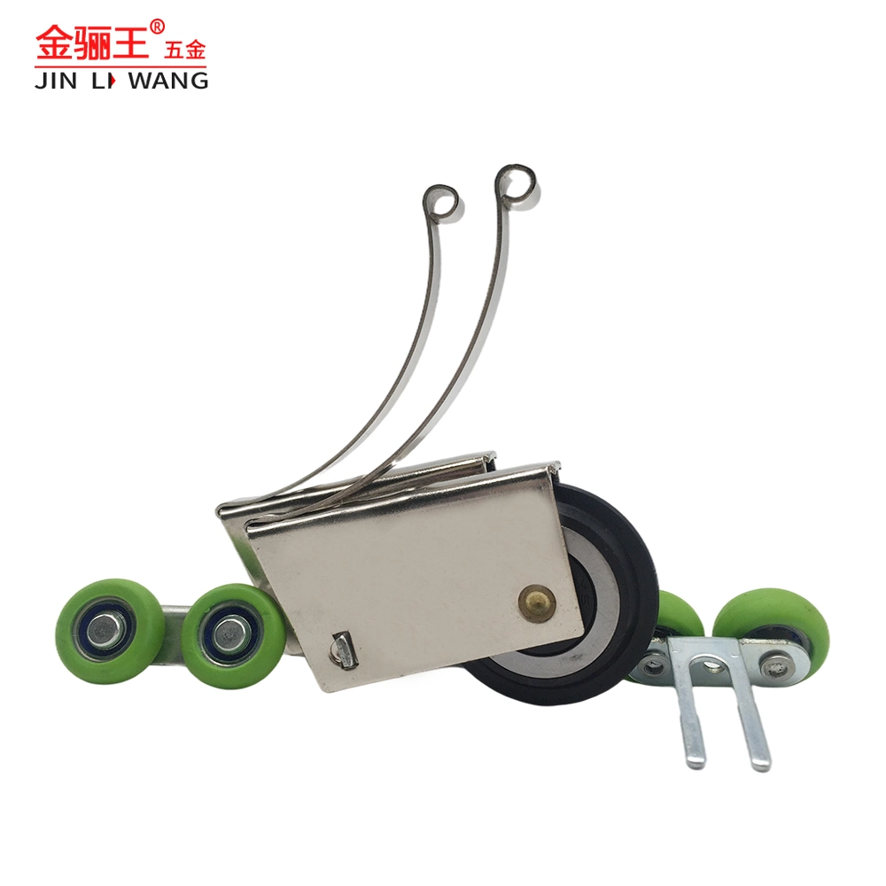 High Quality Home Furniture Hardware Fittings Nylon Pulley Wardrobe Sliding Door Roller Wheels for Slide Door