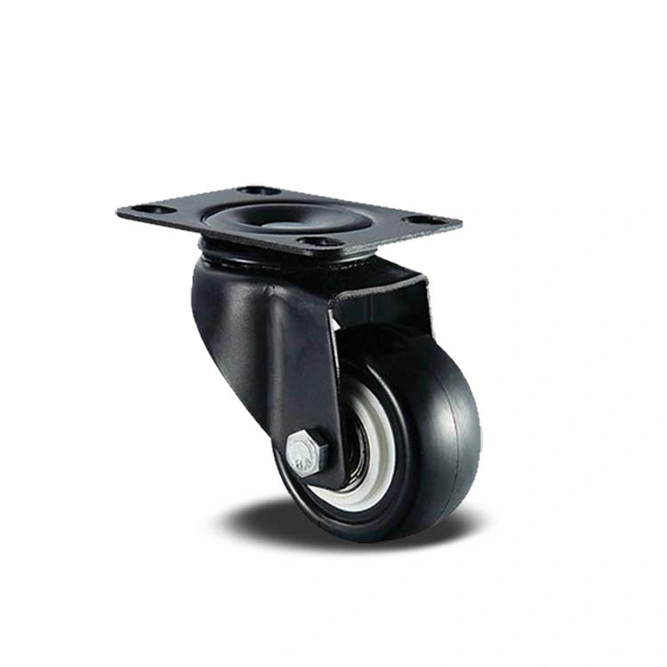 Black Caster Wheel with Break and Without Break for Movable Table, Cabinet