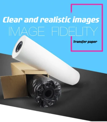 Thermal Sublimation Transfer Paper Directly Sold by The Manufacturer, with Clear and Fidelity Printing.