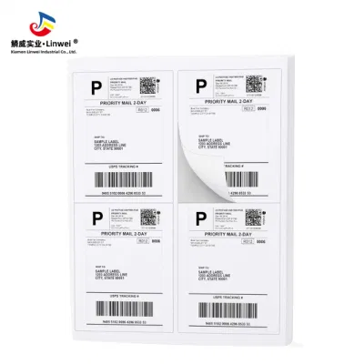 A4 Sheet Labels Compatible with Laser Inkjet Printer 2-up Amazon Label Paper Sheet