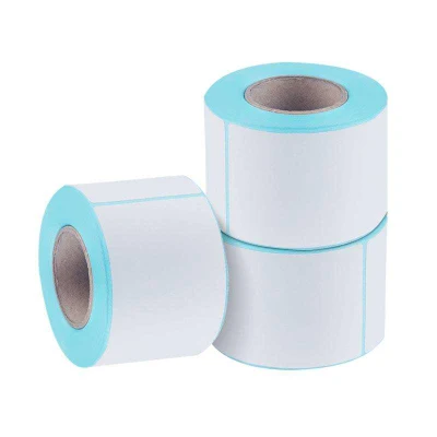 Logistics Label Paper Printer Sticker Waterproof Oil Proof Alcohol Proof Sticky Strong Thermal Paper Label