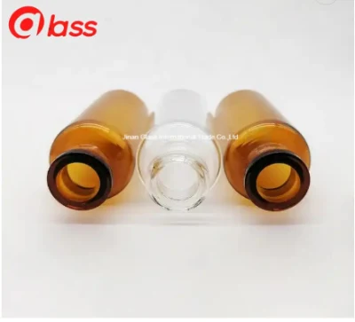 Tubular Glass Vial with Tear off Plastic Cap /PP Plastic Tamper Proof Cap