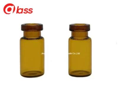Tubular Glass Vial with Tear off Plastic Cap /PP Plastic Tamper Proof Cap
