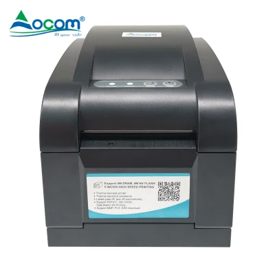 Ocom Ocbp-005 High Quality Black Color Blue Tooth Label Printer Machine POS Direct Thermal Barcode Printer