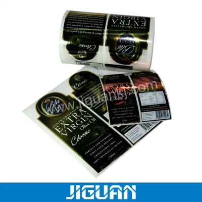 Custom Logo Adhesive Paper Label Food Product Printed Packaging Label