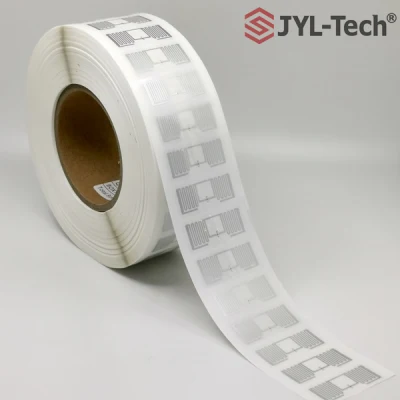 Long Range EPC Gen2 Adhesive Tag Wet Inlay Heat Resistant Sticker RFID UHF Label for Tire Management