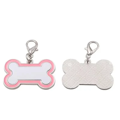 Bone Shape Enamel Lapel Pins Cute Colorful Wholesale Customized Logo China Factory High Quality Hot Sale Zinc Alloy Dog Tag