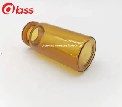 Tubular Glass Vial with Tear off Plastic Cap /PP Plastic Tamper Proof Cap