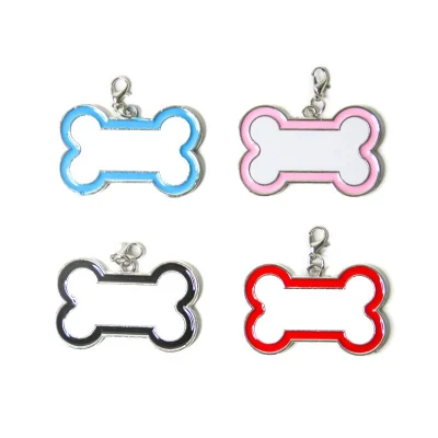 Bone Shape Enamel Lapel Pins Cute Colorful Wholesale Customized Logo China Factory High Quality Hot Sale Zinc Alloy Dog Tag