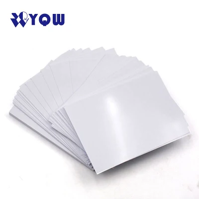 A4/A3 White HP Indigo Printing PVC Sheet for Card Making