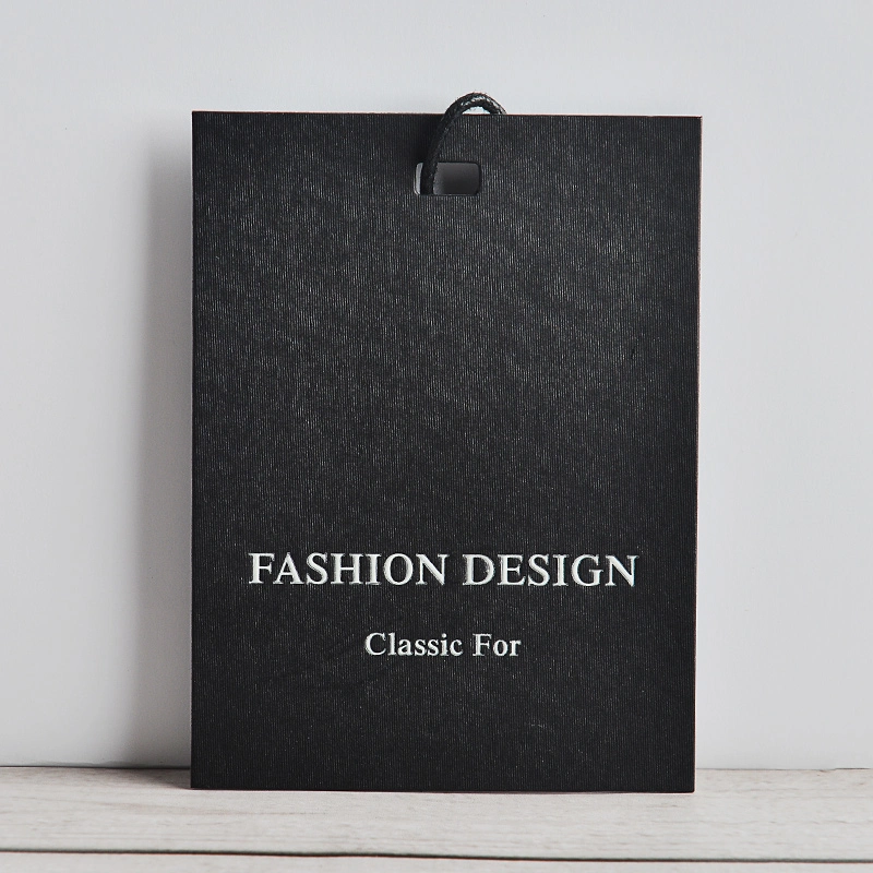Customized Special Paper Trademark Hanging Tag Super Thick Clothing Label
