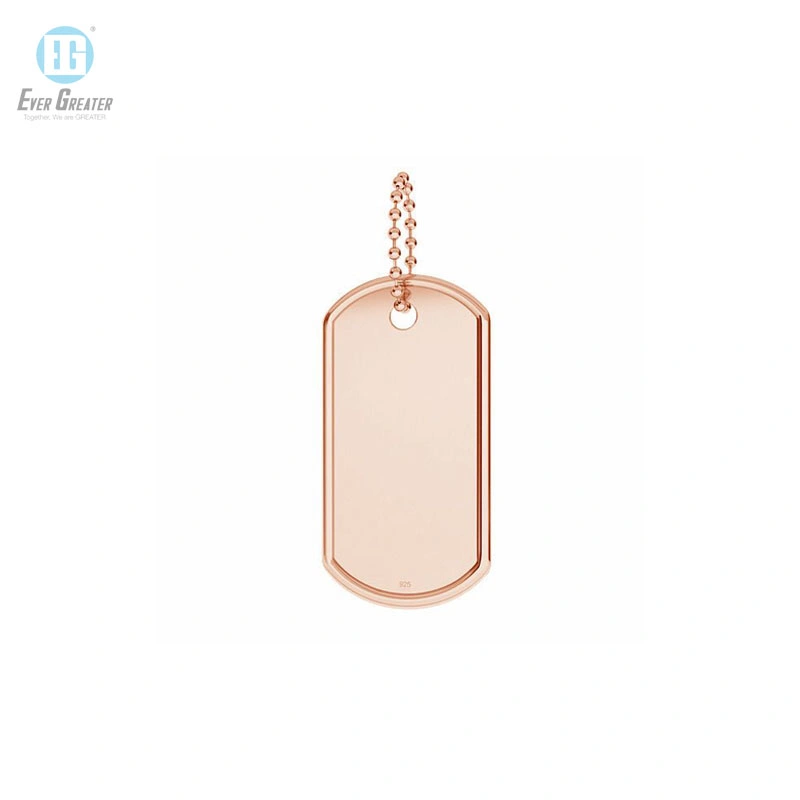 Steel Sublimation Dog Tags Double Side with Cutout