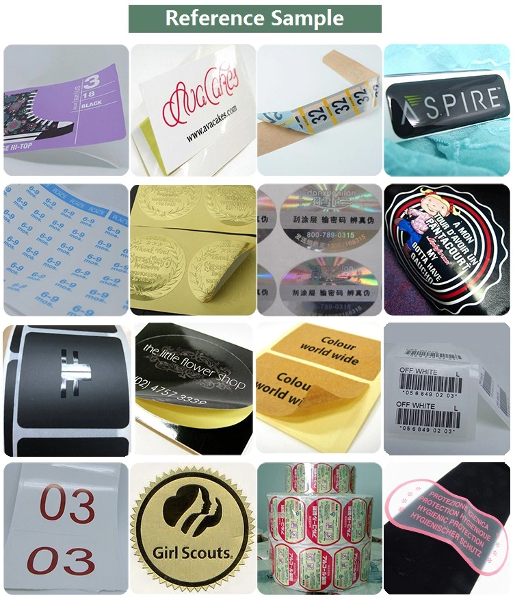 Custom Printing Offset Printing Vinyl sticker Roll Self Adhesive Waterproof Logo Stickers Label