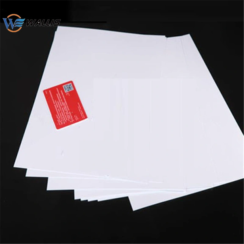 A4 0.17mm 0.32mm White HP Indigo Digital Printing PVC Sheet for Plastic Card Making