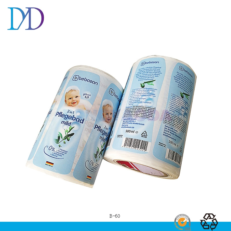 Customized Special Label for Waterproof Shampoo