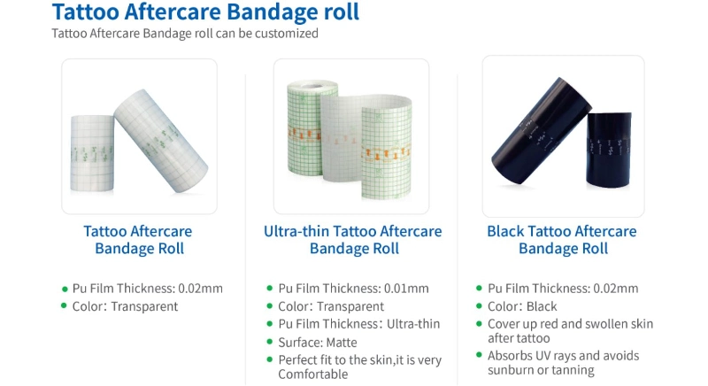 Ailebao Medical Ultra Thin Tattoo Aftercare Roll Private Label