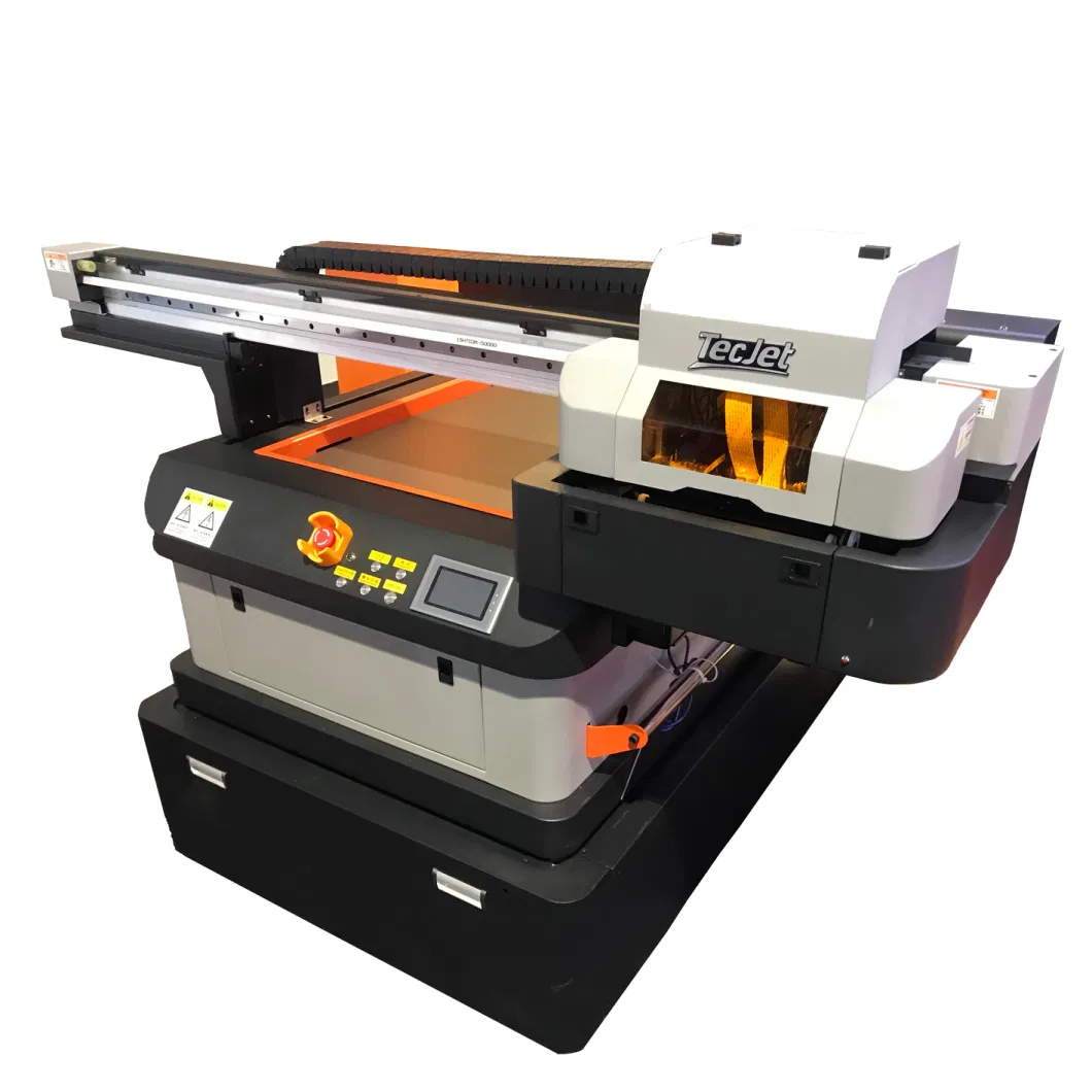 Tecjet Canvas Sticker Eco Solvent Printing Machine Digital Printer
