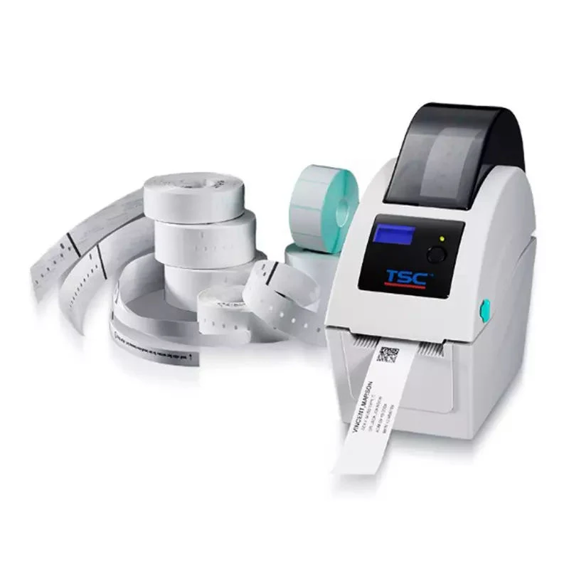 203dpi USB Direct Thermal Wrist Label Patient Wristband Printer for Hospital