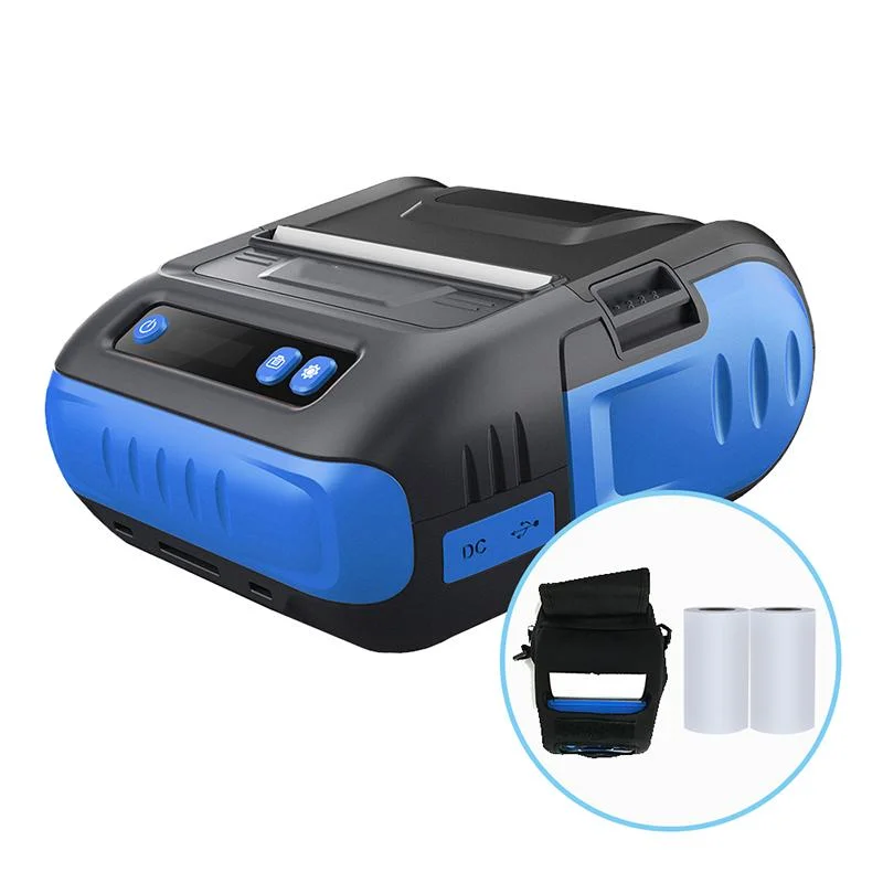 Barway Blue Smart Thermal Printer with Bluetooth Mobile Phone Label Photos