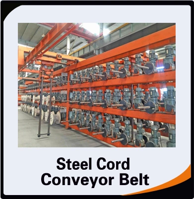 Heat Resistant Steel Cord Ep EPDM Rubber Conveyor Belt with Tear Proof Layer Wire Mesh for Clinker