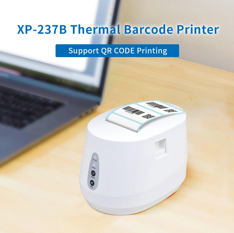 Xprinter OEM 2inch Thermal Label Printer Bluetooth XP-237B Mobile Label Printer