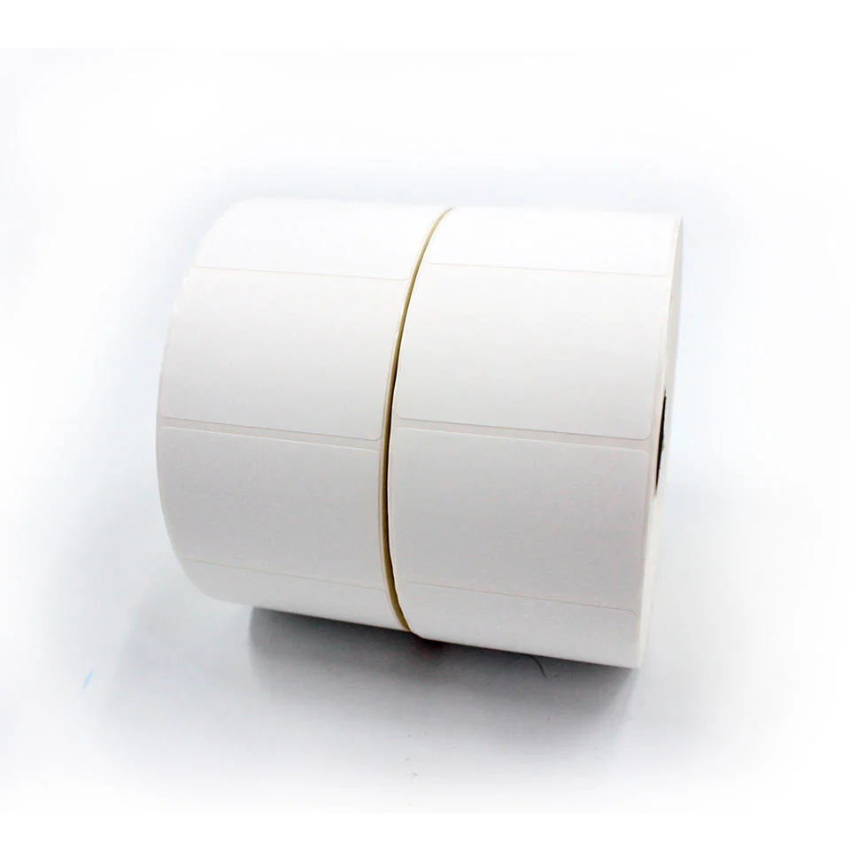 OEM Semi-Glossy Face Paper Custom Printing Thermal Transfer Adhesive Label