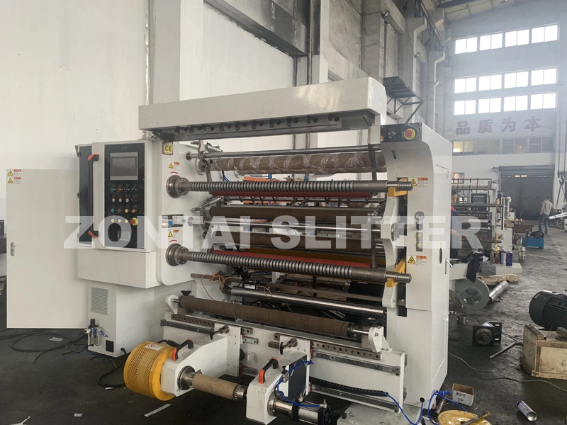 Plastic Film Label Rewinder Slitter Machine