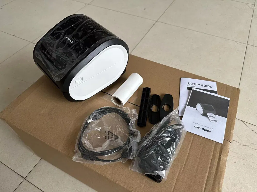 Aimo D520 Desktop Label Thermal Printer Bluetooth No Ink Printer for Shipping Address Label Mailing