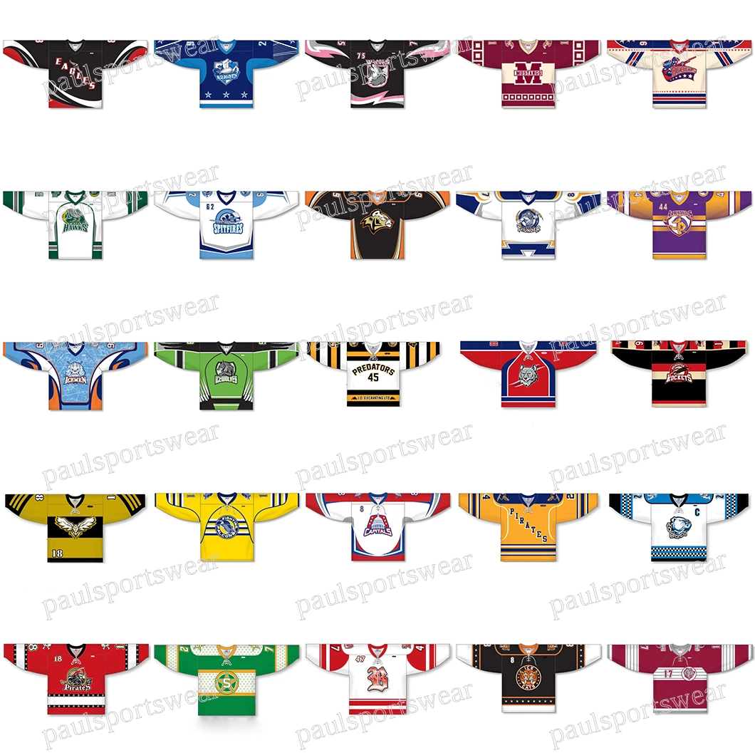 Custom Full Dye Sublimation Team Practice Men Quick-Dry Reversible Ice Hockey Jersey