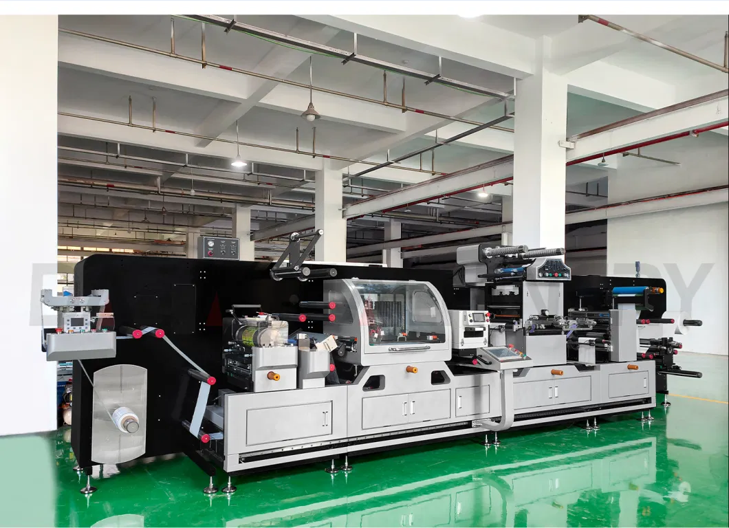 Label Adhesive Film Finishing Printing and Cutting Rewinding Machine