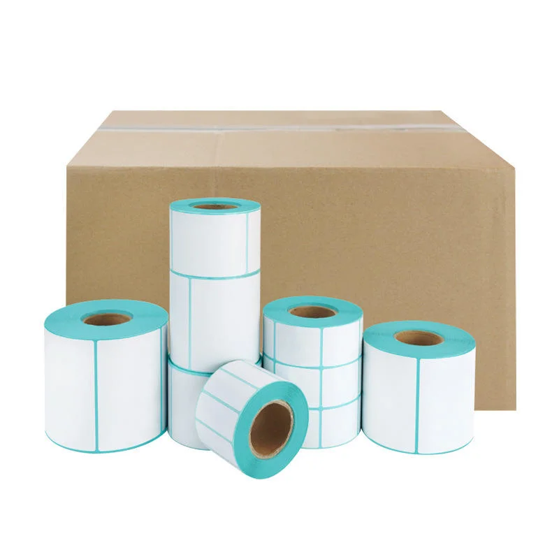 Logistics Label Paper Printer Sticker Waterproof Oil Proof Alcohol Proof Sticky Strong Thermal Paper Label