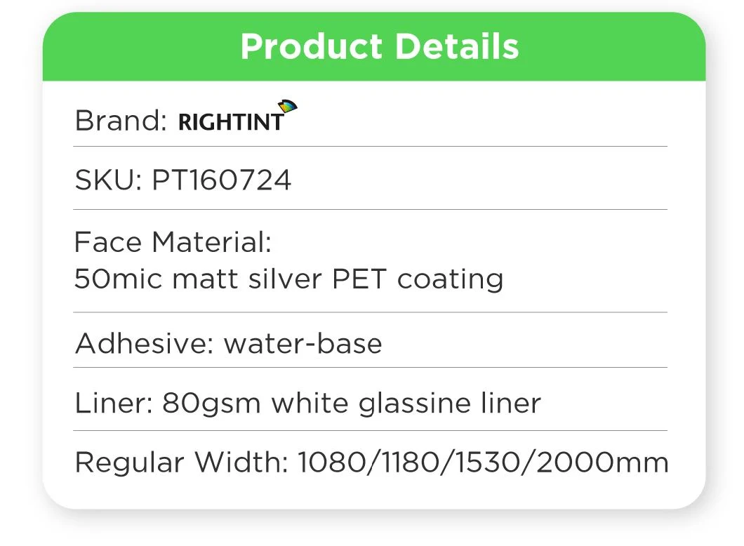 Water adhesive Flexographic Printing Rightint various consumer products flexography label