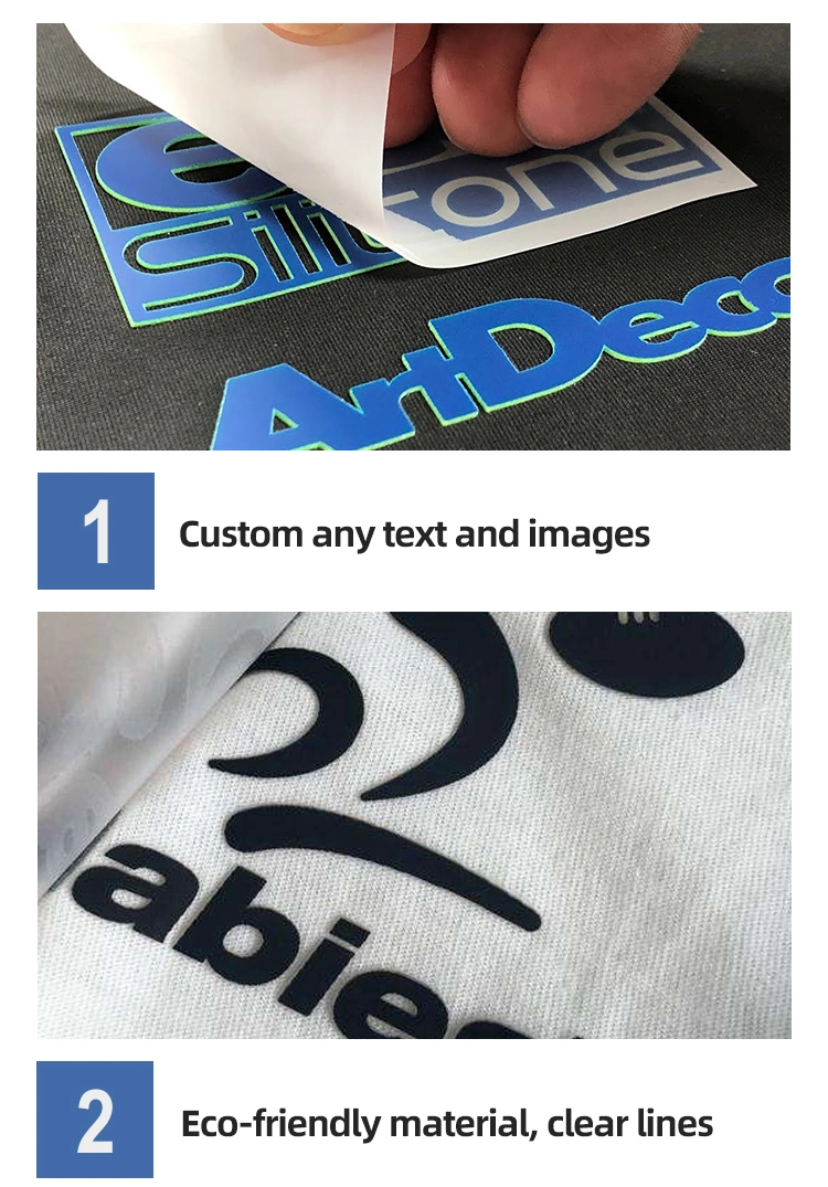 Design Your Custom Tagless Care Clothing Labels T-Shirt Washable Neck Label Thermal Iron on