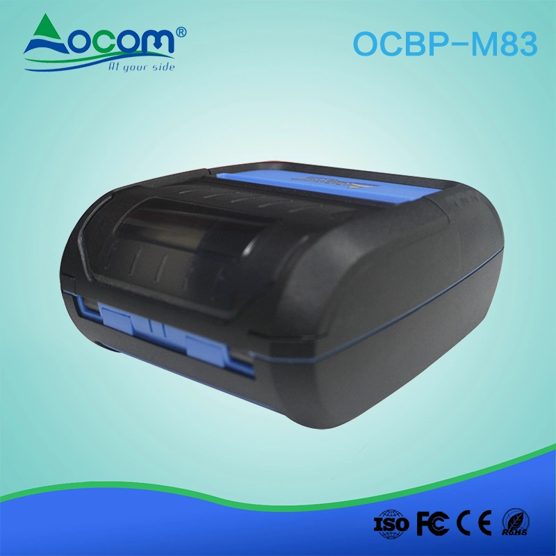 Industrial IP54 80mm Mini Bluetooth Thermal Barcode Label Printer