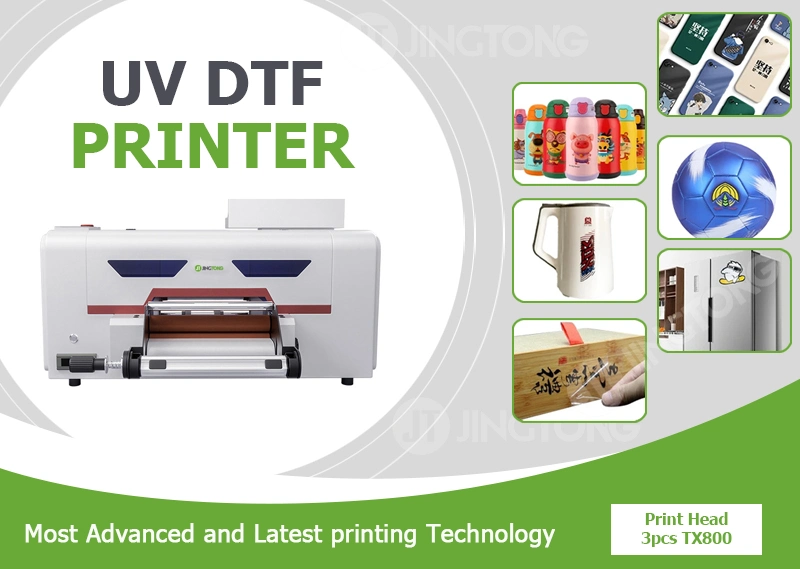 Digital Sticker Printing Machine Ab Film Laminating A2 A4 A3 UV Dtf Printer for Phone Case Wood Bottle Glass
