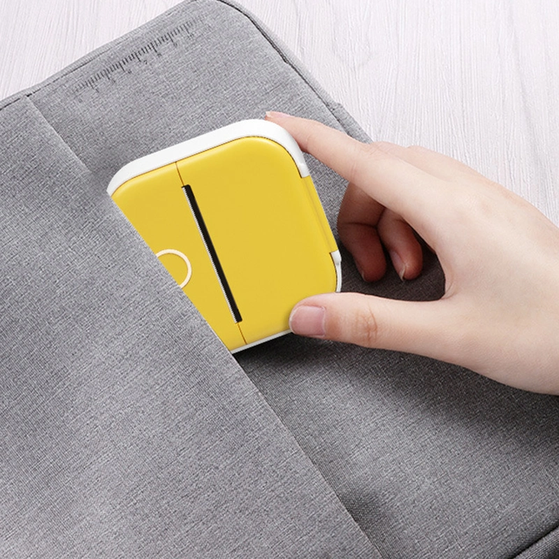 Mini Printer Kids Study Photo Mobile Phone Handheld Card Sticker Label Mini Portable Thermal Printer