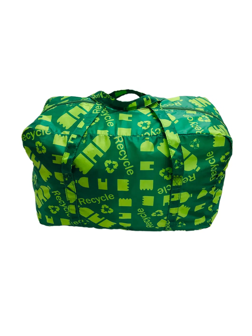 Fashion Nylon Green Duffle Bag Personalized Large Weekender Travel Backcountry Camping Vacation Bags