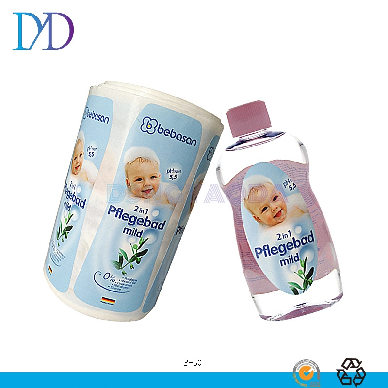 Customized Special Label for Waterproof Shampoo