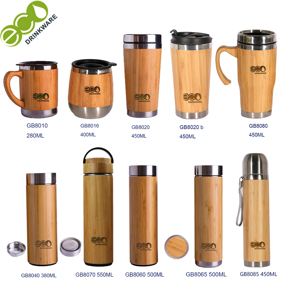 Health Care China Factory Wine Tumbler Bamboo Cup with Good Service