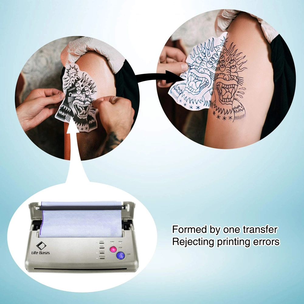 A4 Size Copy Paper Cheaper Spirit Tattoo Stencil Thermal Transfer Paper for Tattoo Beginner Artist