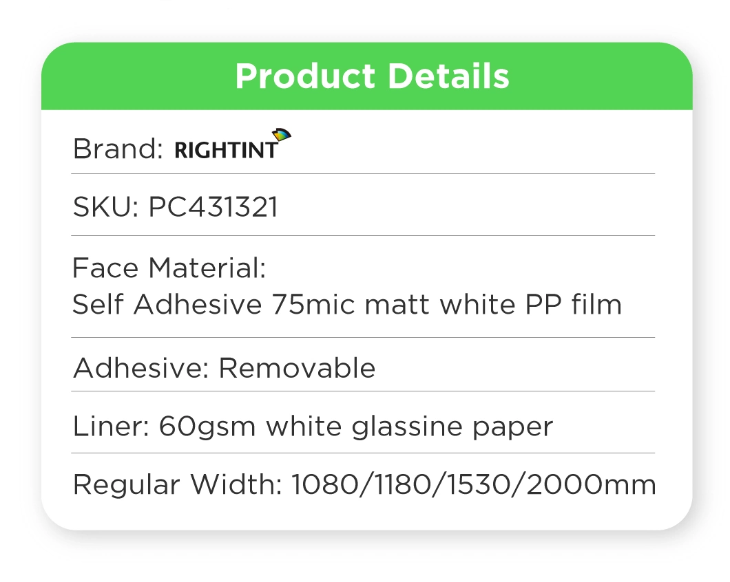 Cheap Price Carton Flexographic Printing Rightint OEM Shanghai pressure sensitive sticker flexography label