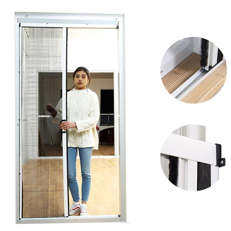 Tear Proof Roll up Bug Screen Retractable Screen Door