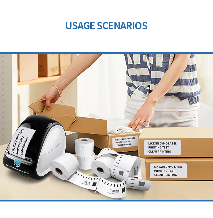 Free Sample Dymo Label Compatible Shipping Logistics Express Labels