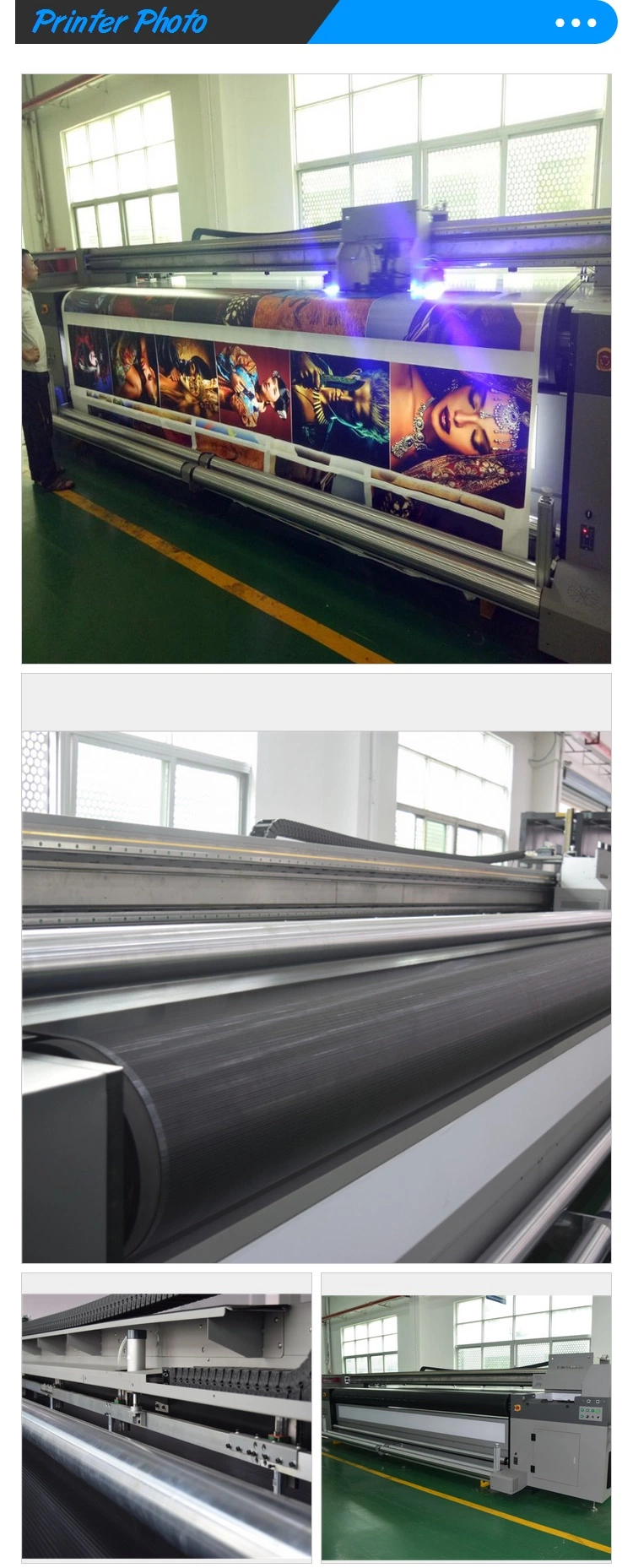 Hot Label Roll Machine Machine UV Hybrid Glass Printing Printed Inkjet Printer