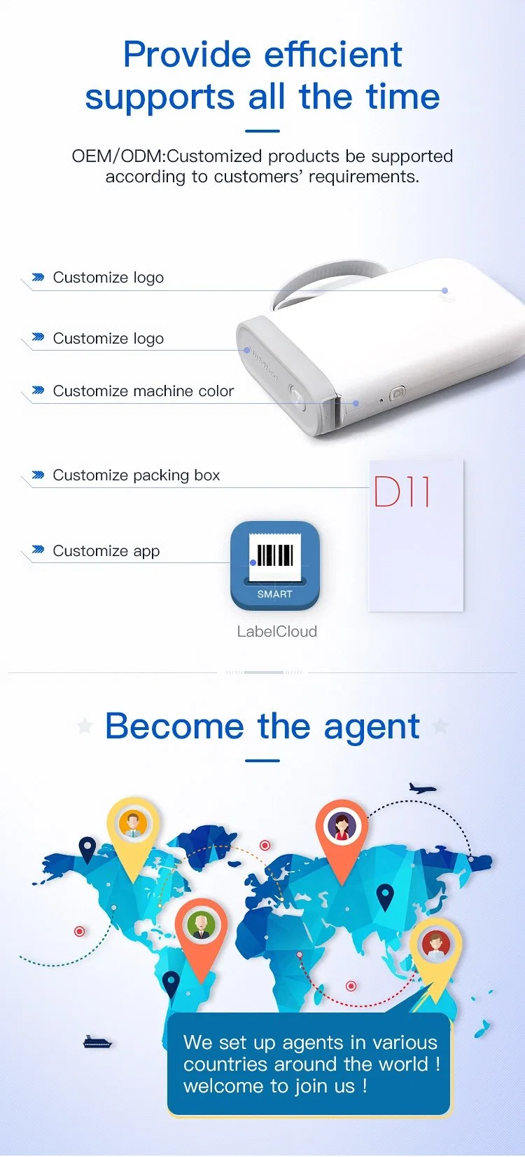 Niimbot Wireless Voice Input with Cutter Label Printers Digital