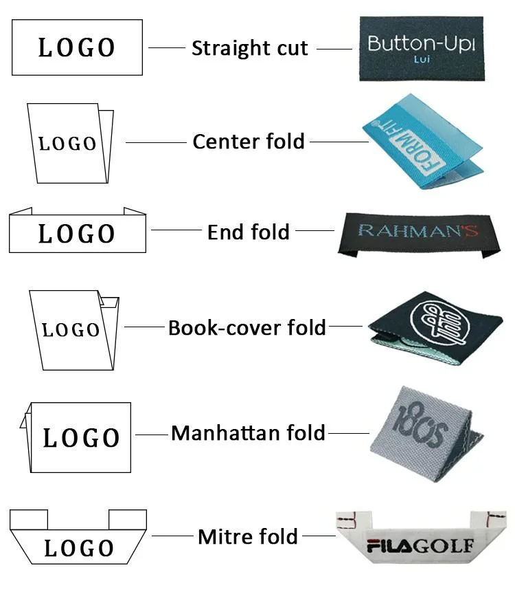 Garment Tag Custom Private Name Silk Screen Printed Instruction Polyester Satin Ribbon Tape Wash Care Label