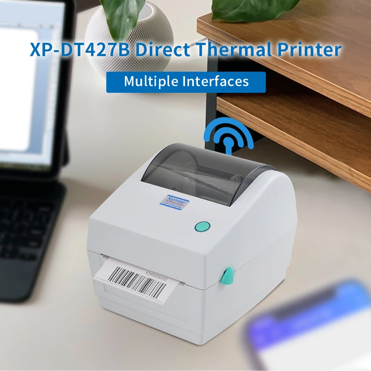 Xprinter XP-DT427B Wireless Bluetooth 4x6 Thermal Shipping Label Printer