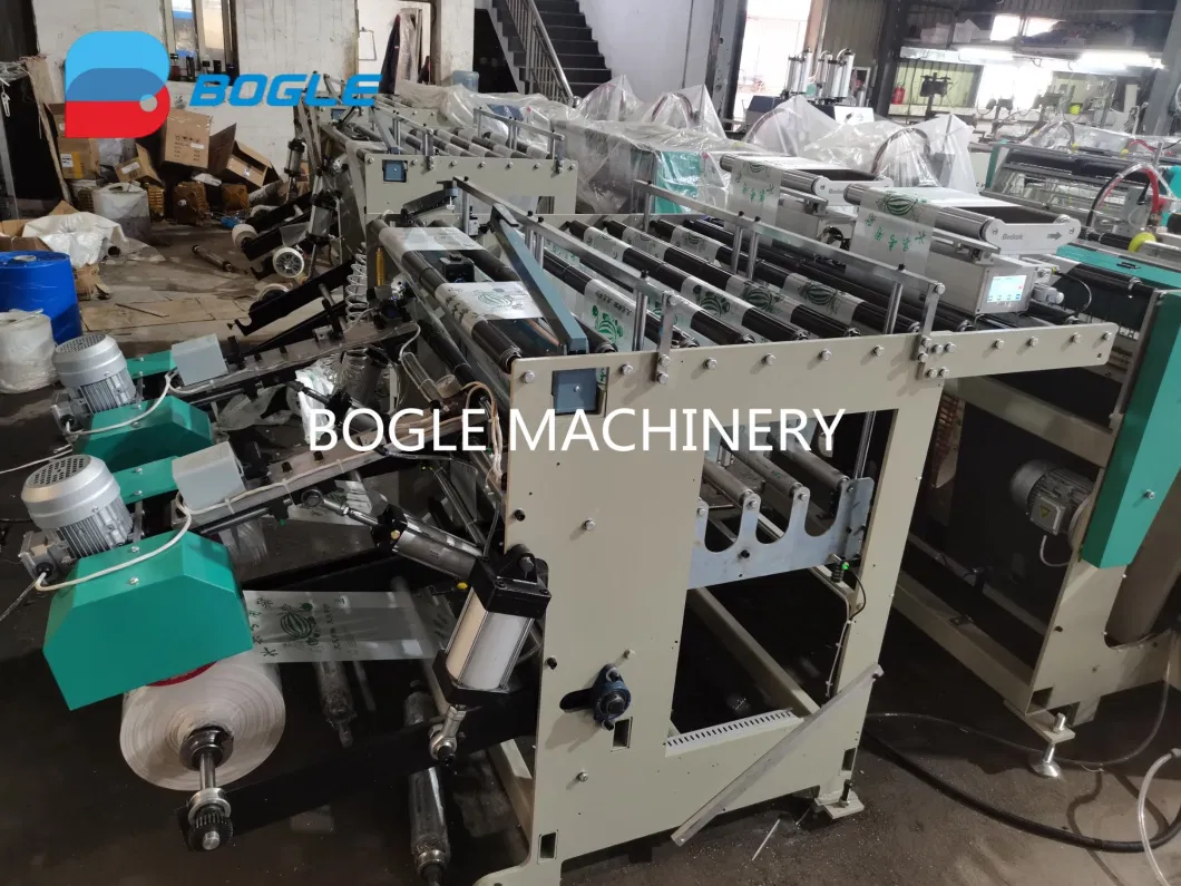 Full Automatic High Speed Double Lanes Heat Cutting Sotre Grocery Shop Food Fruit Packaging Polythene HDPE LDPE Nylon Degradable Pbat PLA Poly Plastic Bag Maker